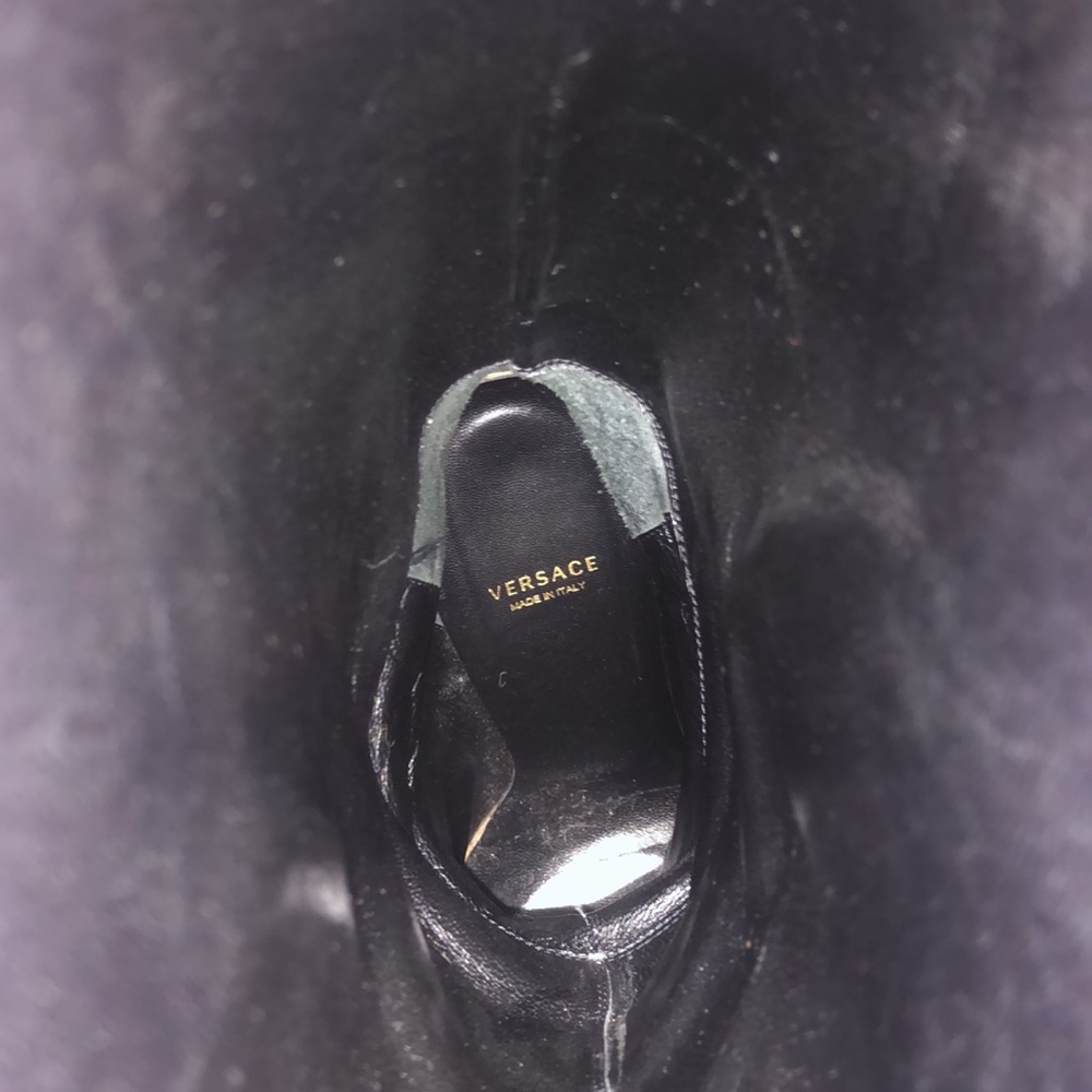 Purple Versace Western Studded Boots - Picture 9 of 13